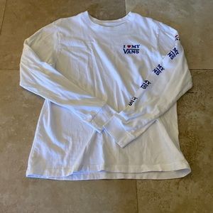 White vans shirt
